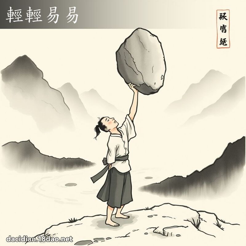 轻轻易易 配图