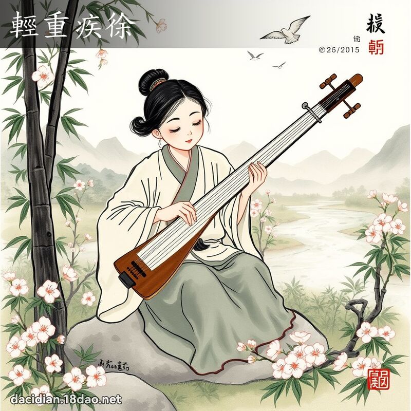 轻重疾徐 配图