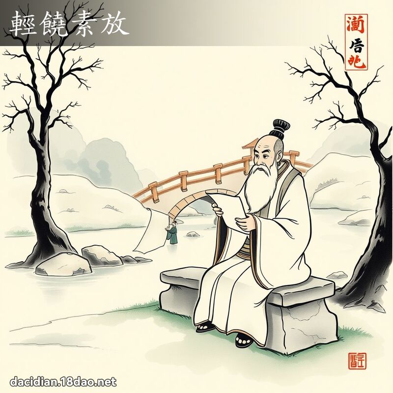 轻饶素放 配图