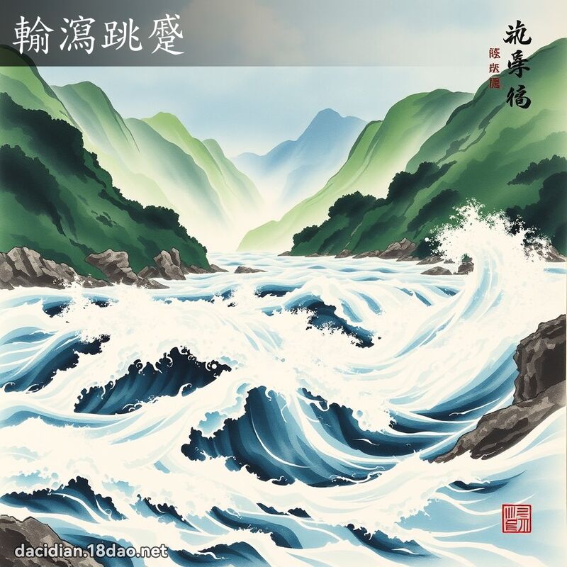 输泻跳蹙 配图