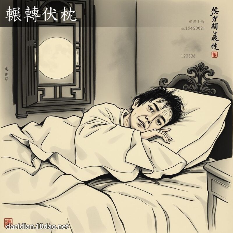 辗转伏枕 配图
