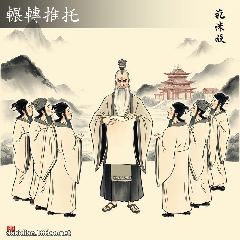 辗转推托 配图