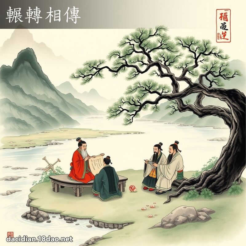辗转相传 配图