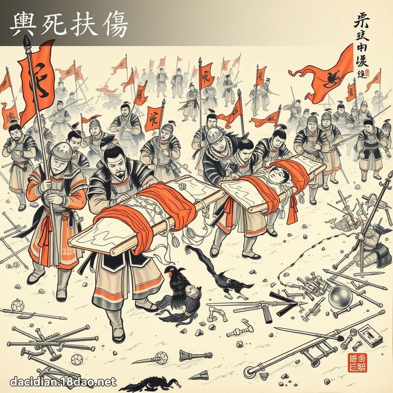舆死扶伤 配图
