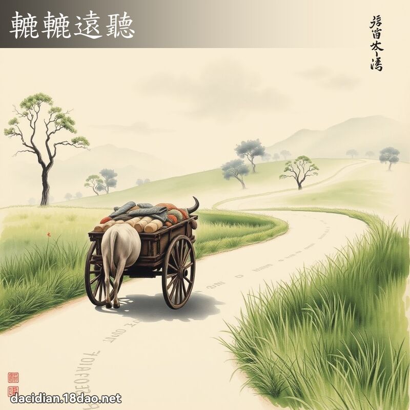 轆轆远听 配图