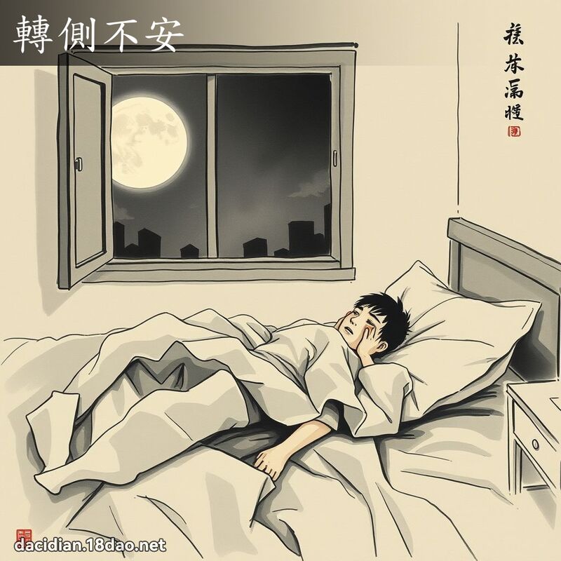 转侧不安 配图