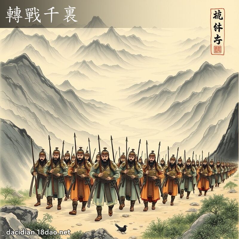 转战千裏 配图