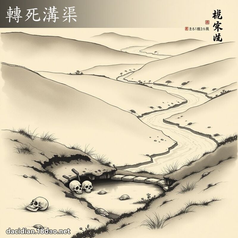 转死沟渠 配图