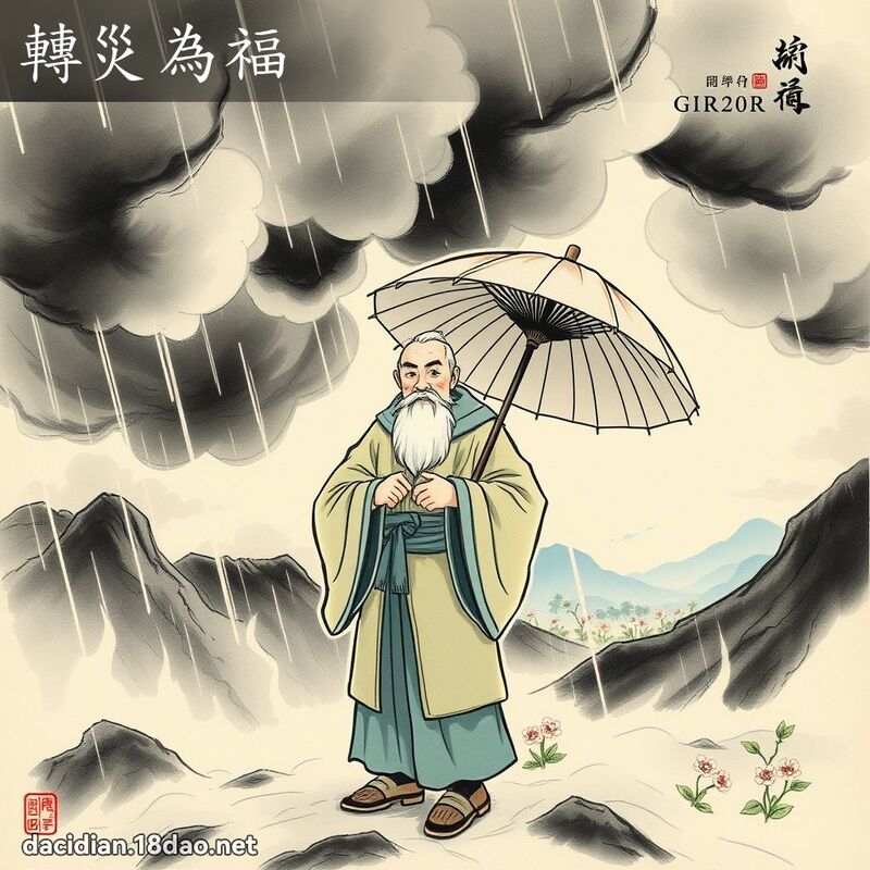转灾为福 配图