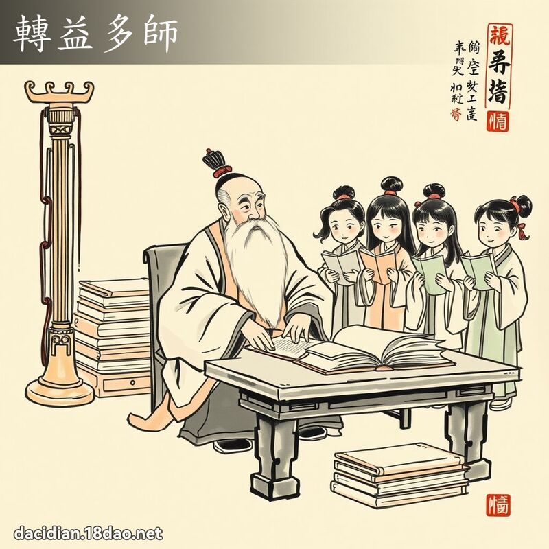 转益多师 配图