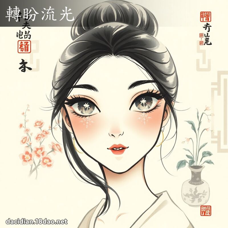 转盼流光 配图