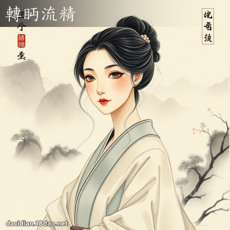 转眄流精 配图