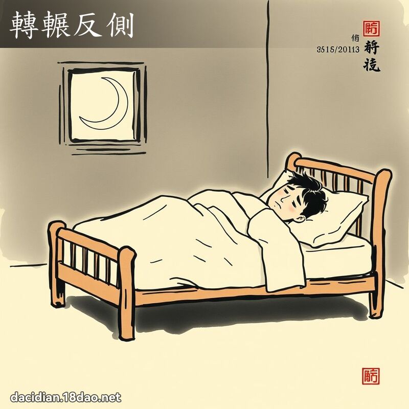 转辗反侧 配图