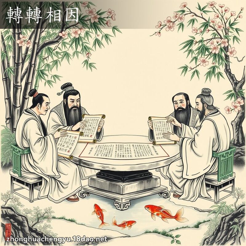 转转相因 - 中华成语配图