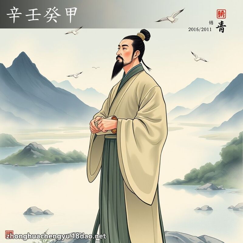 辛壬癸甲 - 中华成语配图