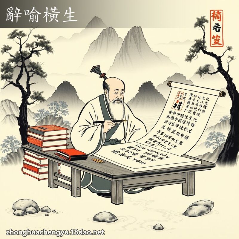 辞喻横生 - 中华成语配图