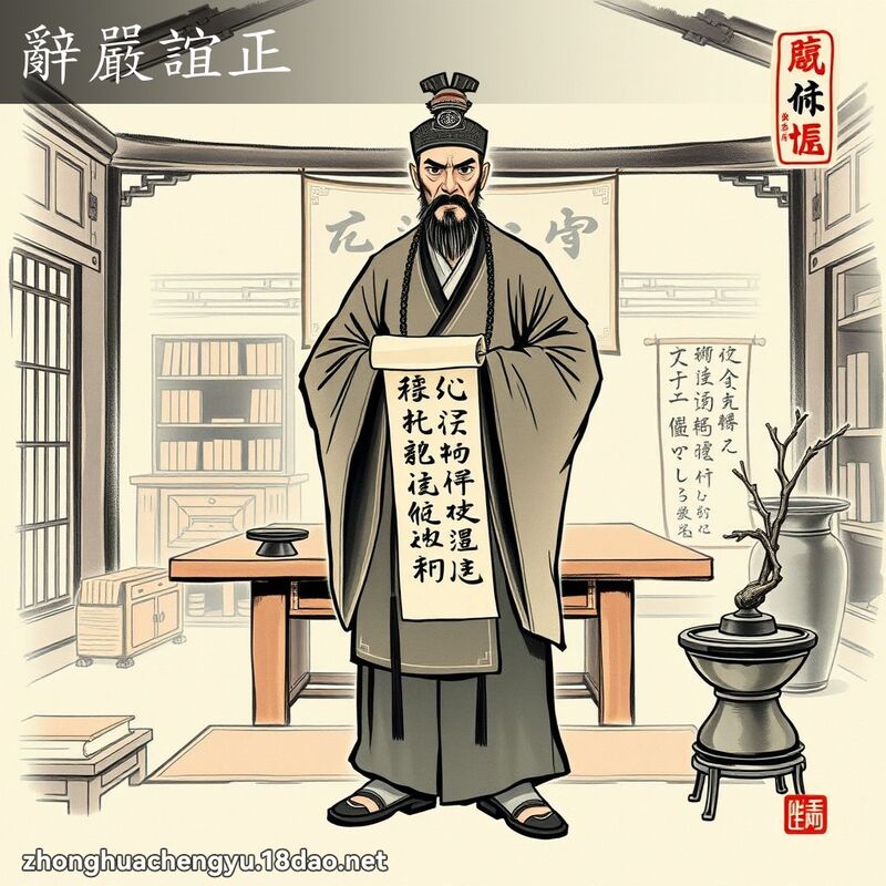 辞严谊正 - 中华成语配图