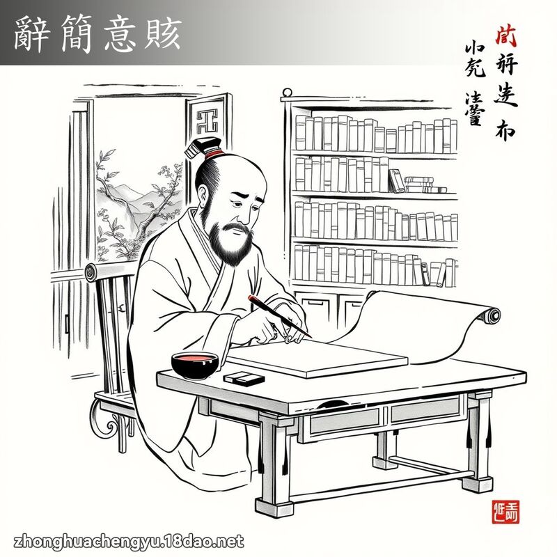 辞简意賅 - 中华成语配图