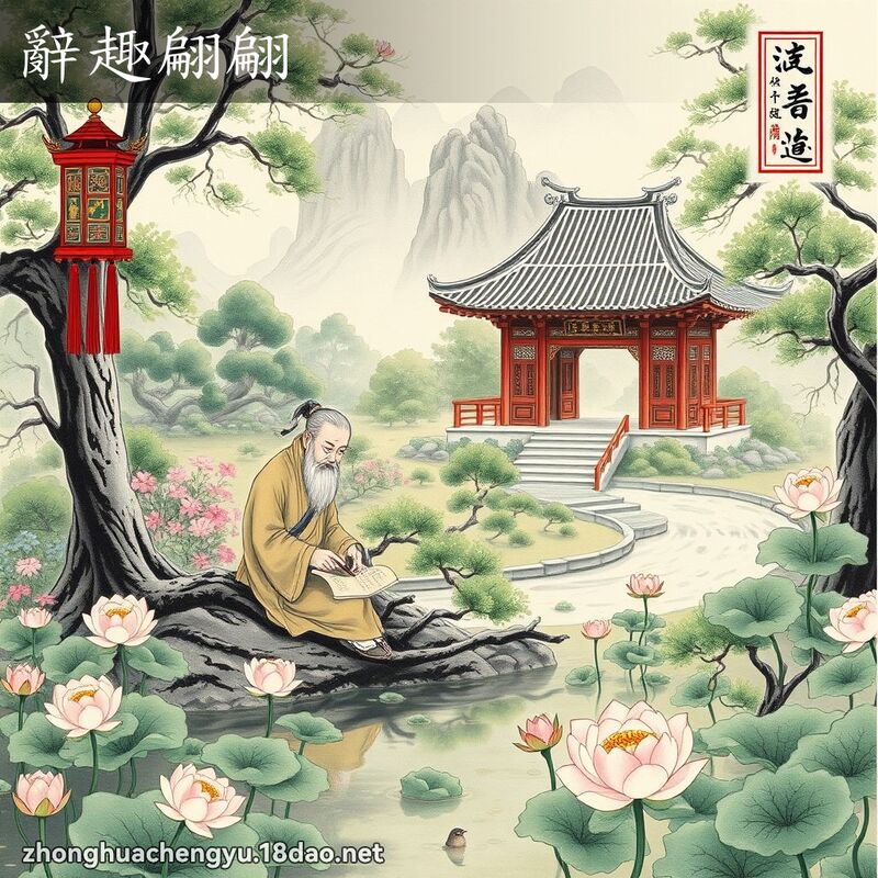 辞趣翩翩 - 中华成语配图