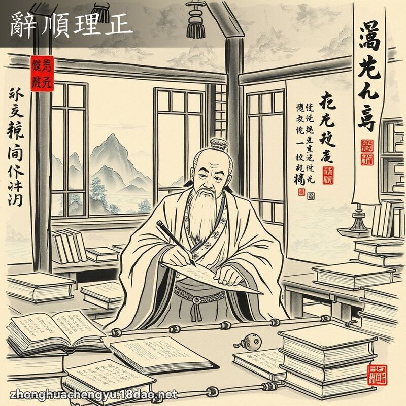 辞顺理正 - 中华成语配图