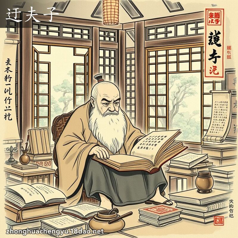 迂夫子 - 中華成語配圖