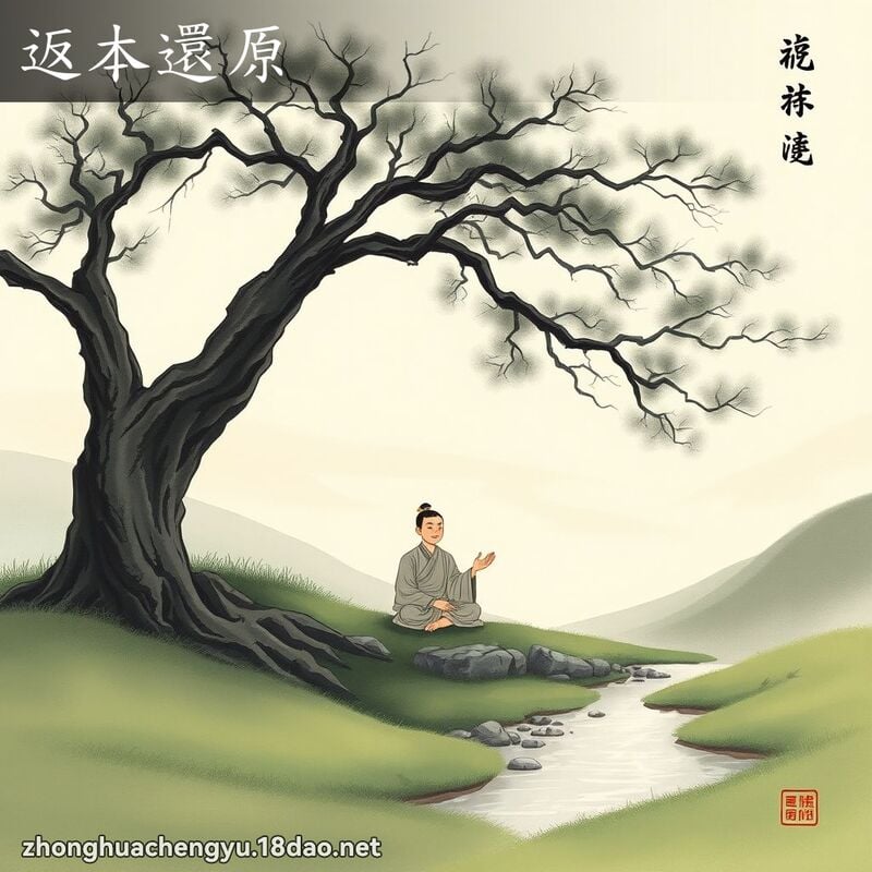 返本還原 - 中華成語配圖