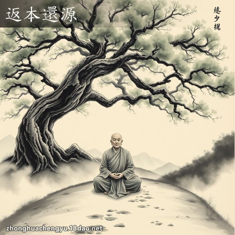 返本還源 - 中華成語配圖