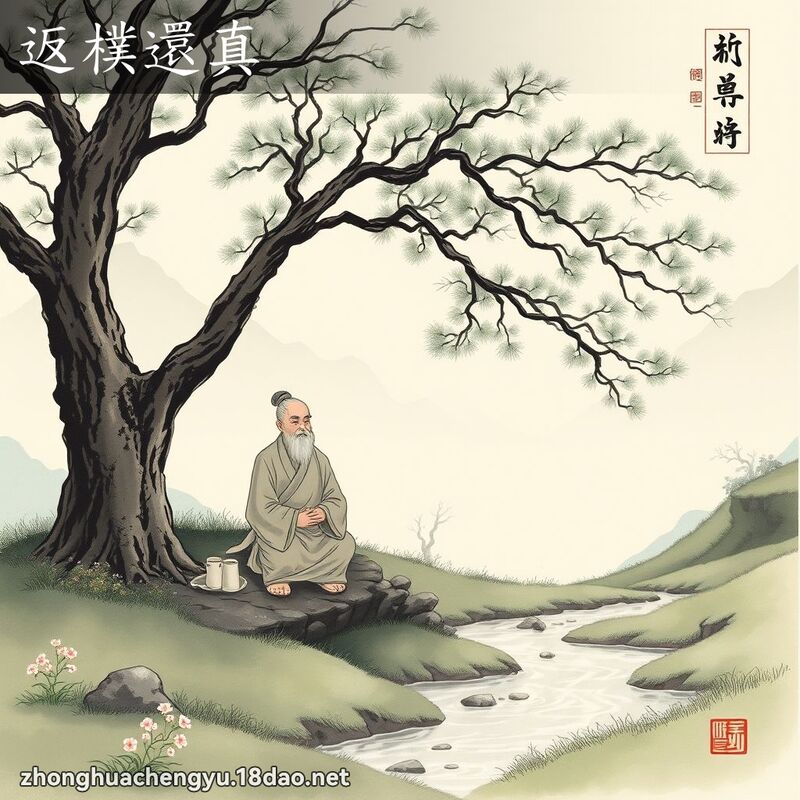 返樸還真 - 中華成語配圖