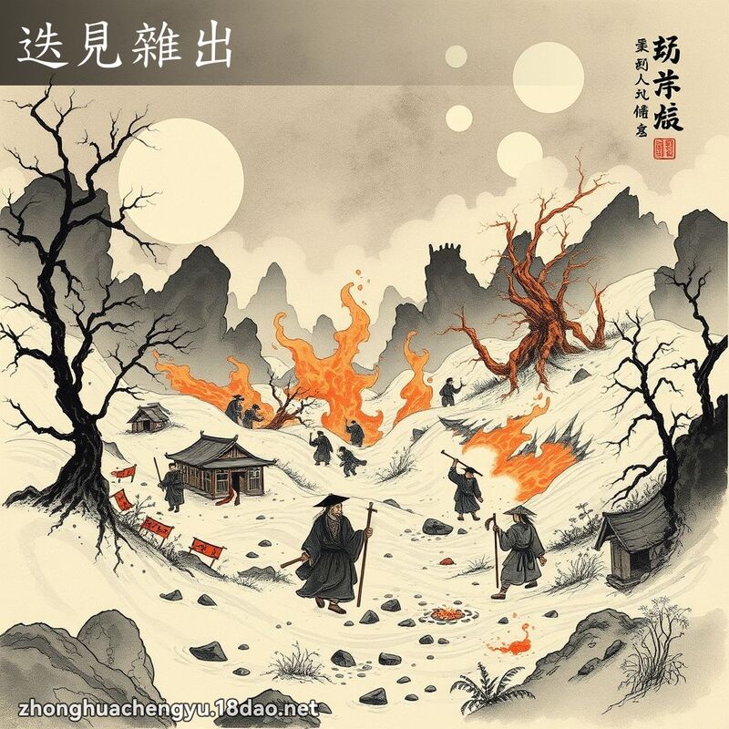 迭见杂出 - 中华成语配图