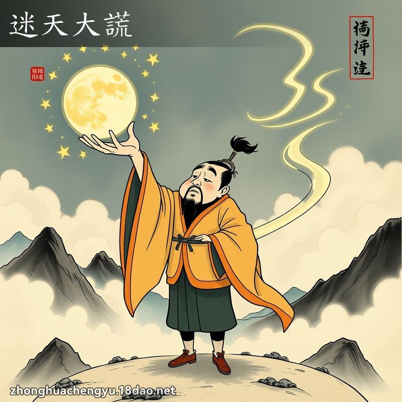 迷天大謊 - 中華成語配圖