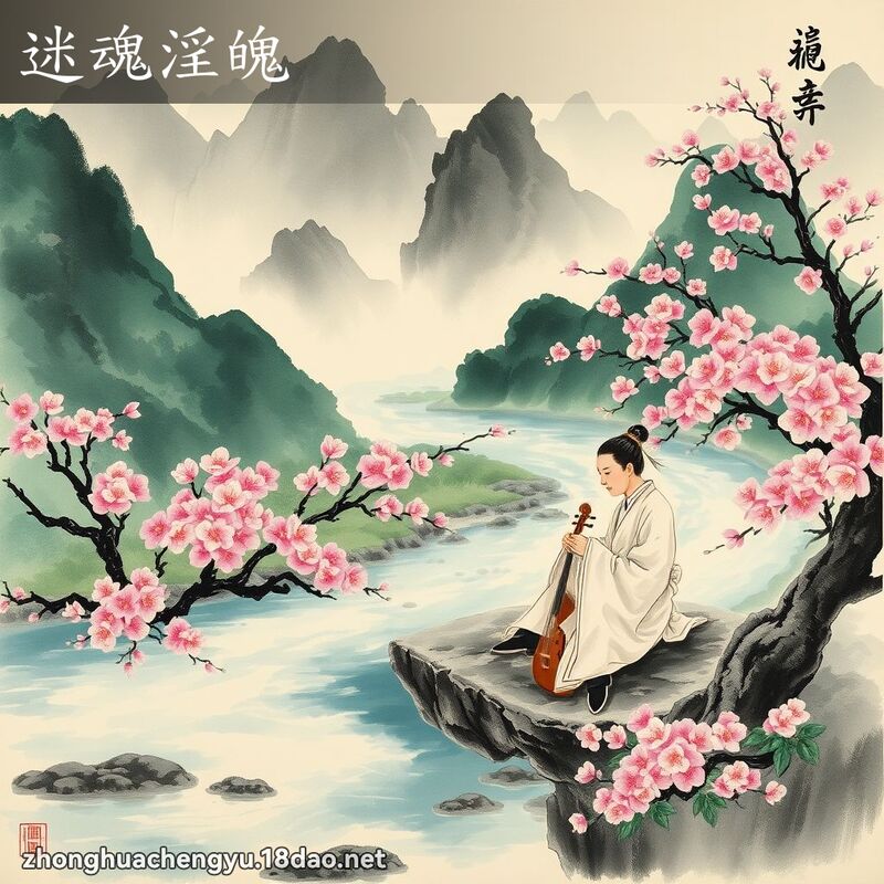 迷魂淫魄 - 中华成语配图