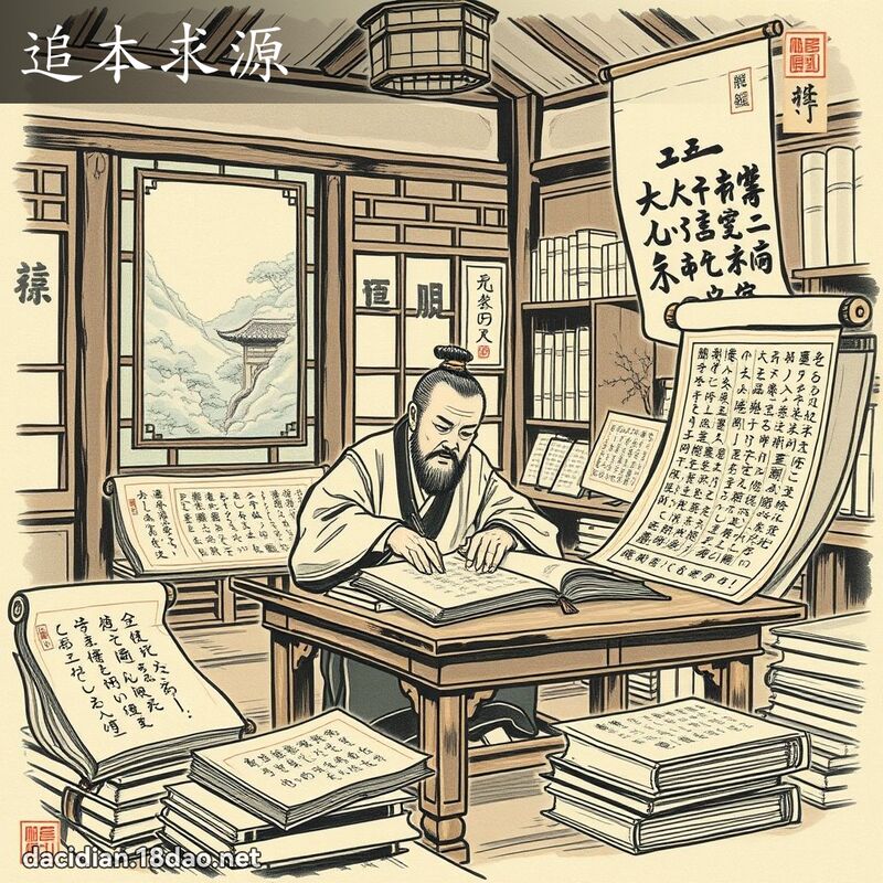 追本求源 配图