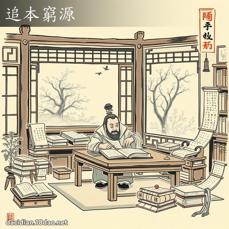 追本穷源 配图