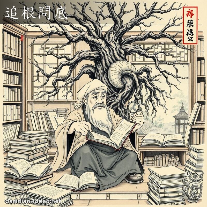 追根问底 配图