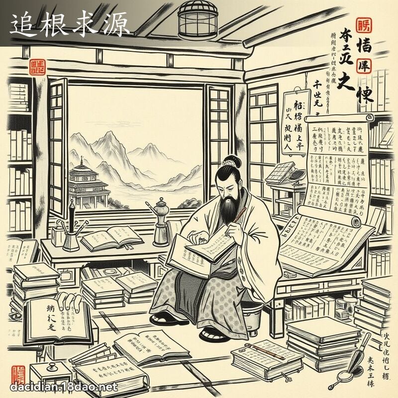 追根求源 配图