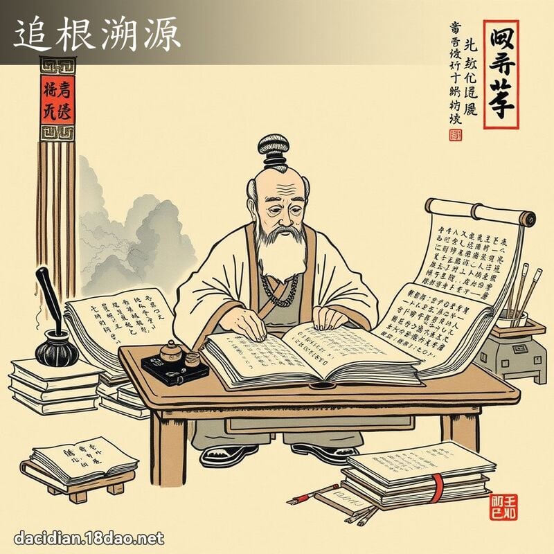 追根溯源 配图