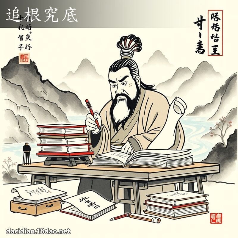 追根究底 配图