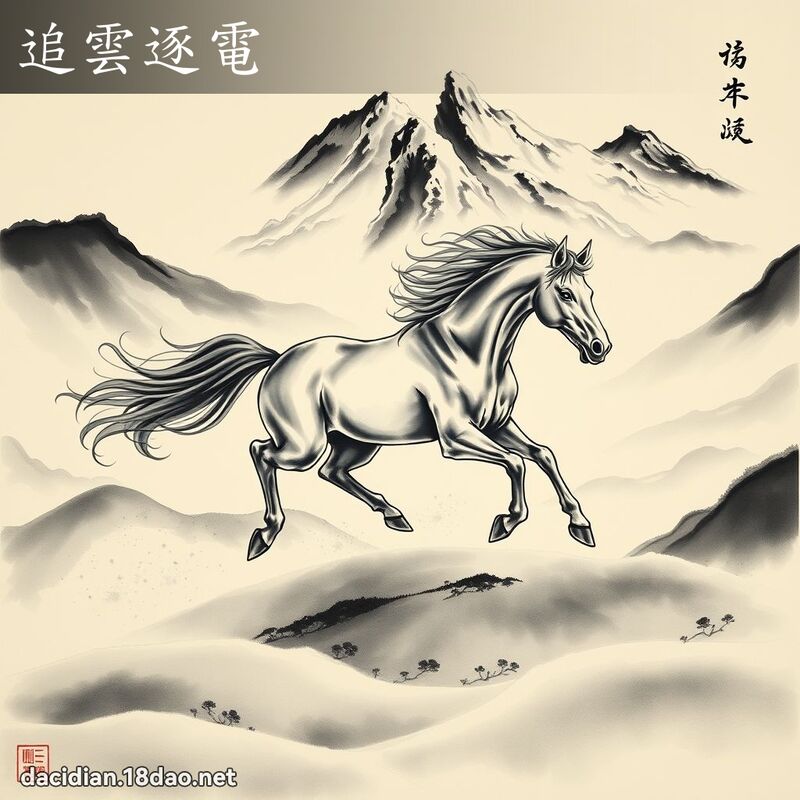 追云逐电 配图