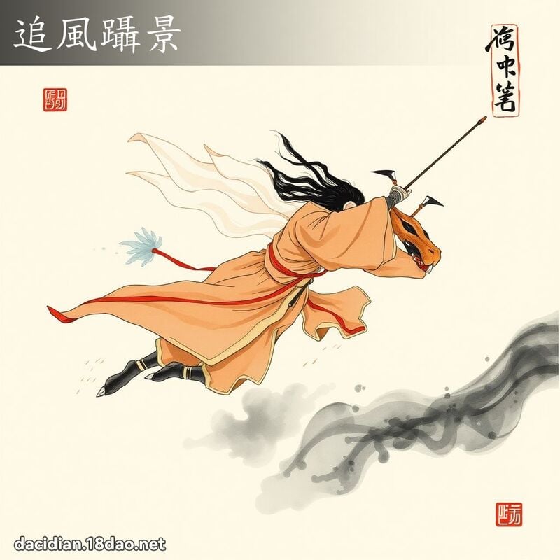 追风躡景 配图