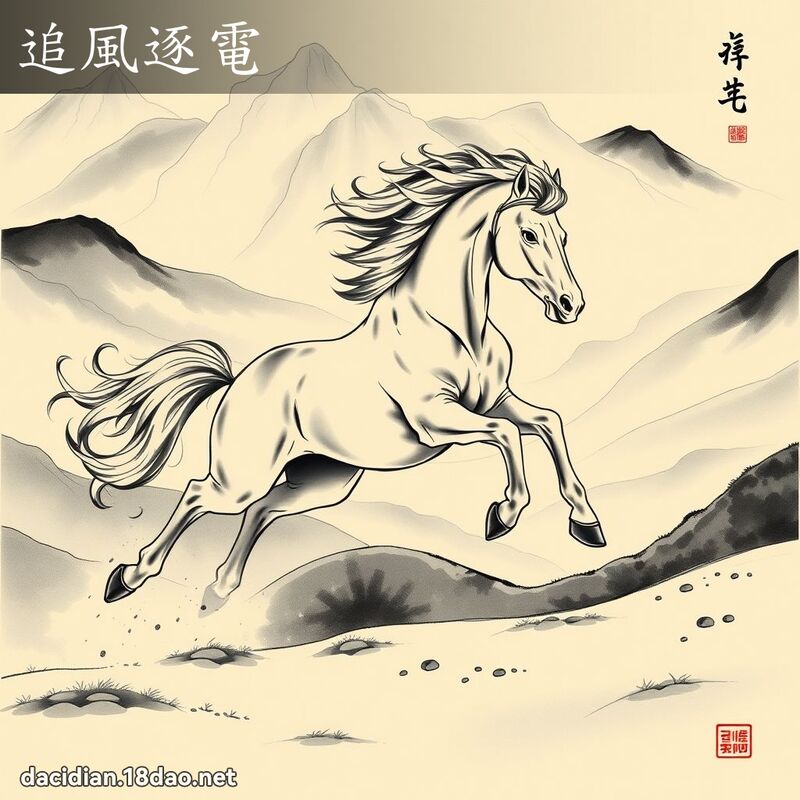 追风逐电 配图