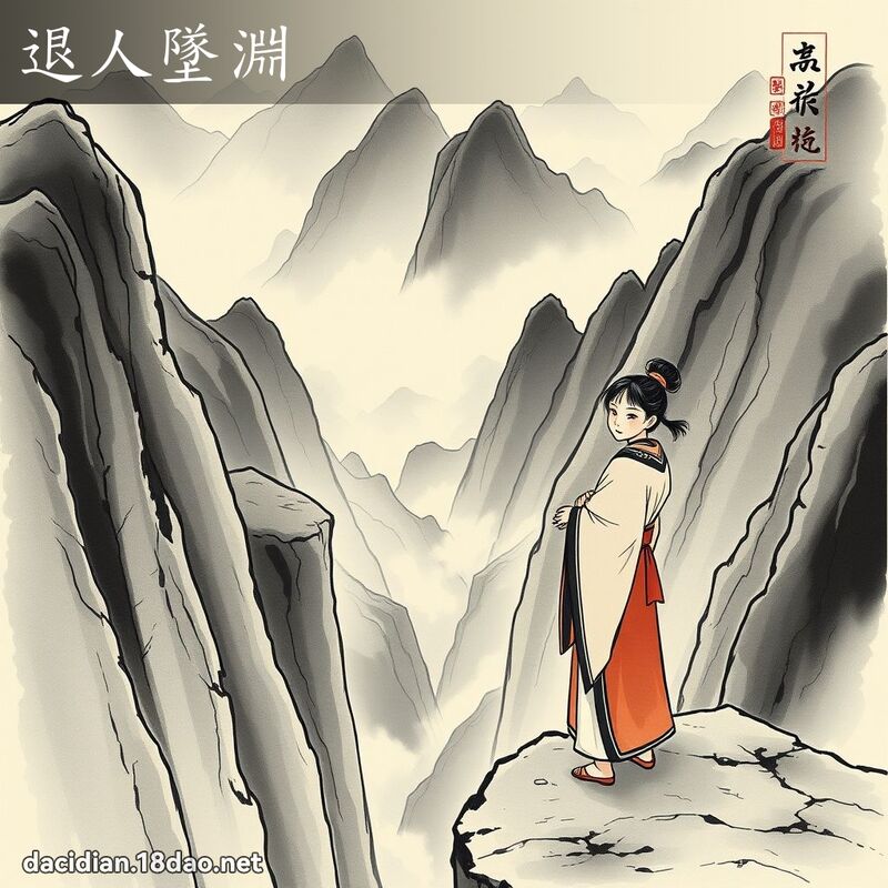 退人坠渊 配图