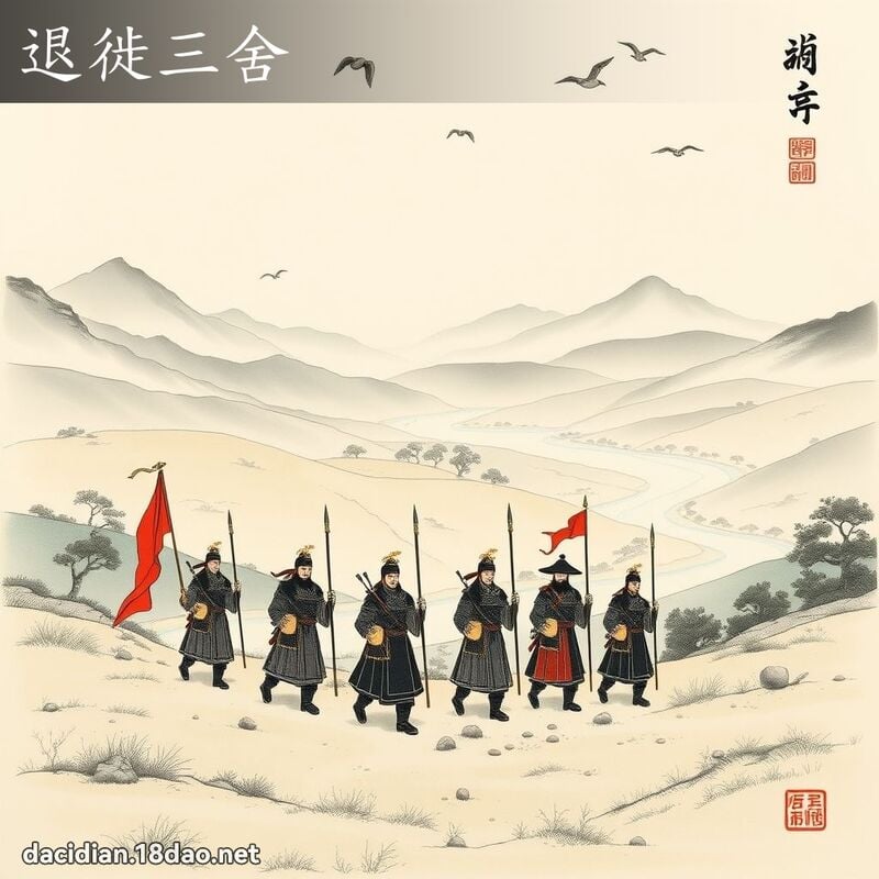退徙三舍 配图