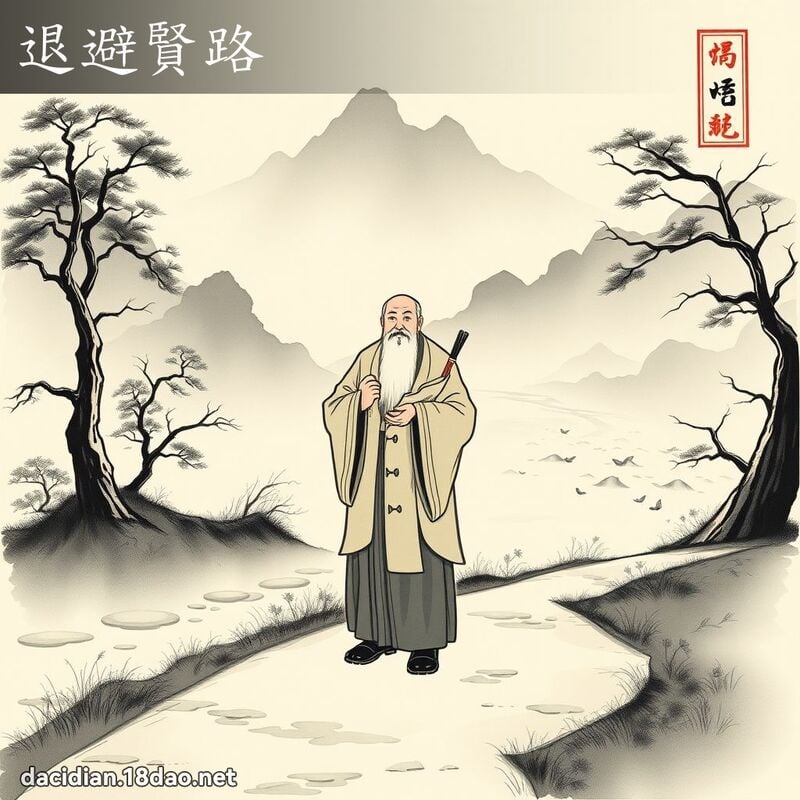 退避贤路 配图