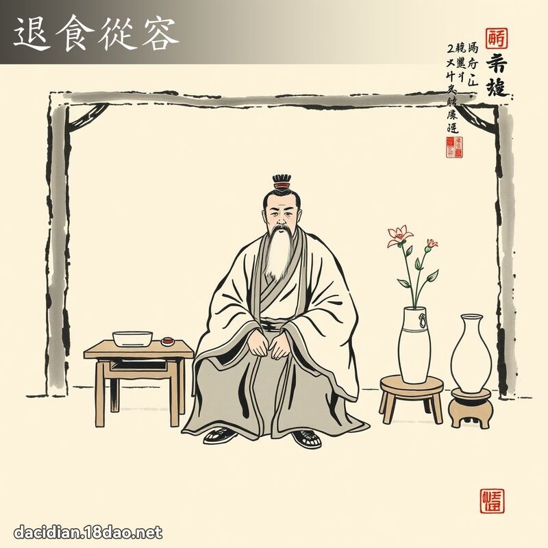退食从容 配图