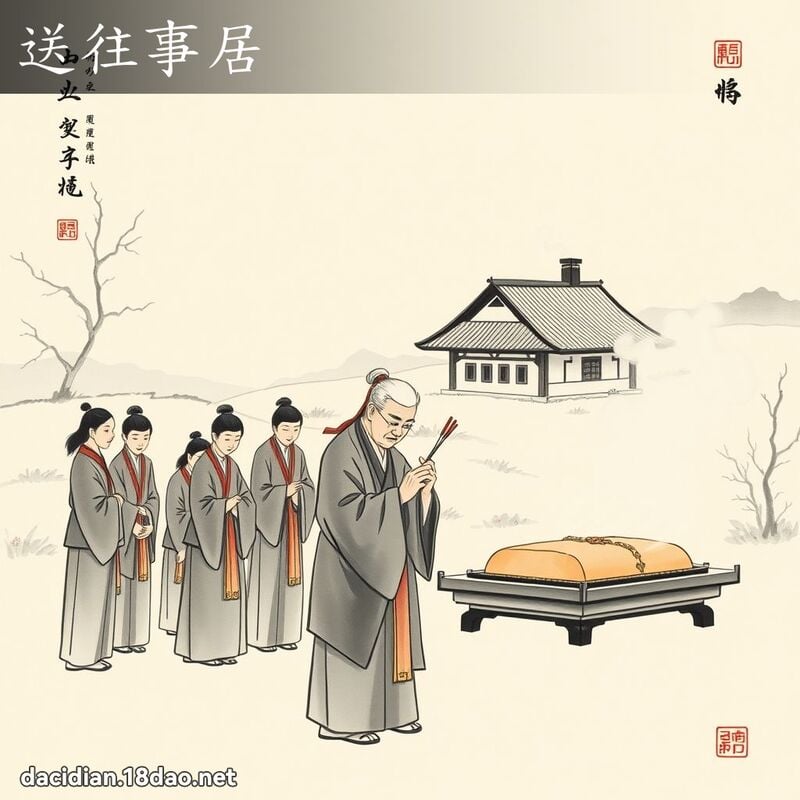 送往事居 配图