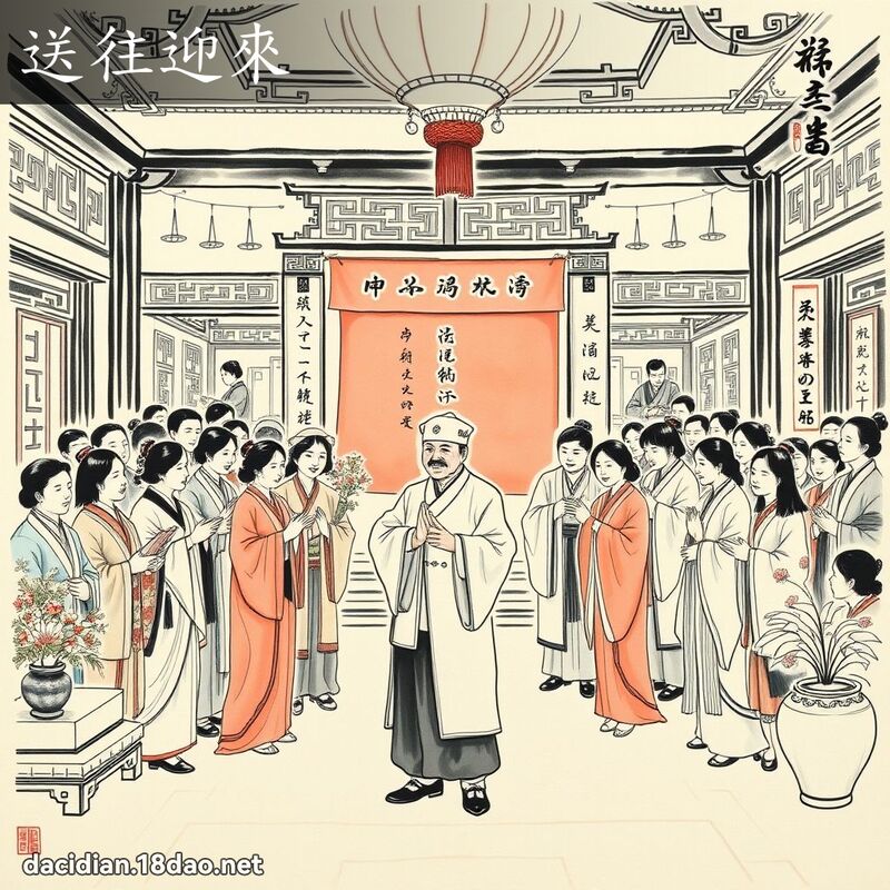 送往迎来 配图