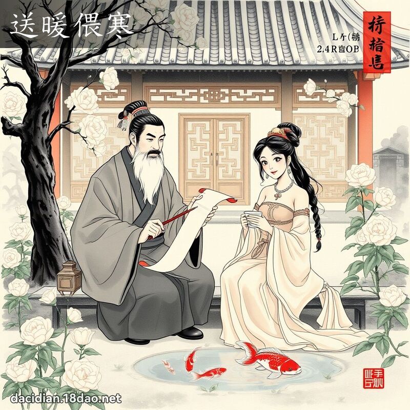 送暖偎寒 配图