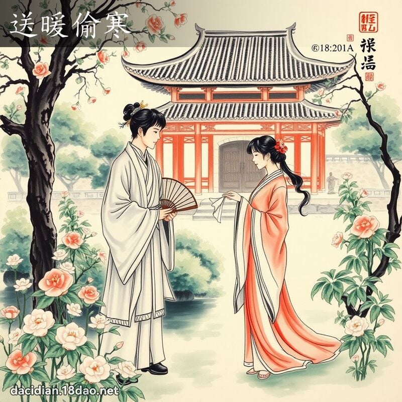 送暖偷寒 配图