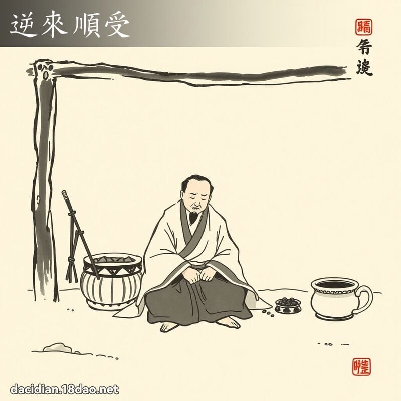 逆来顺受 配图