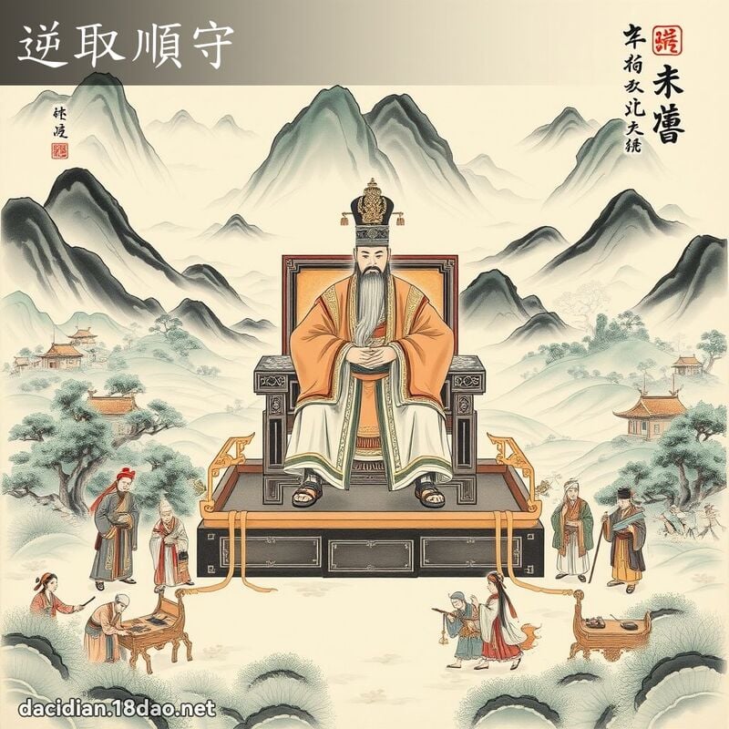 逆取顺守 配图